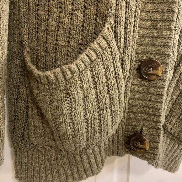 SO, knit sweater jacket, button up, great condition, small, - Picture 2 of 11